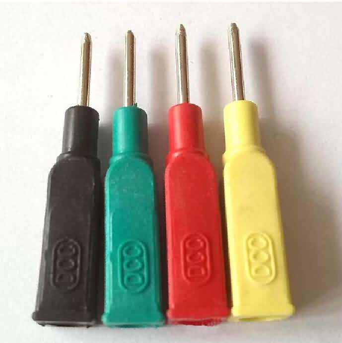 Stackable In-line Pin-plug - OD: 2mm